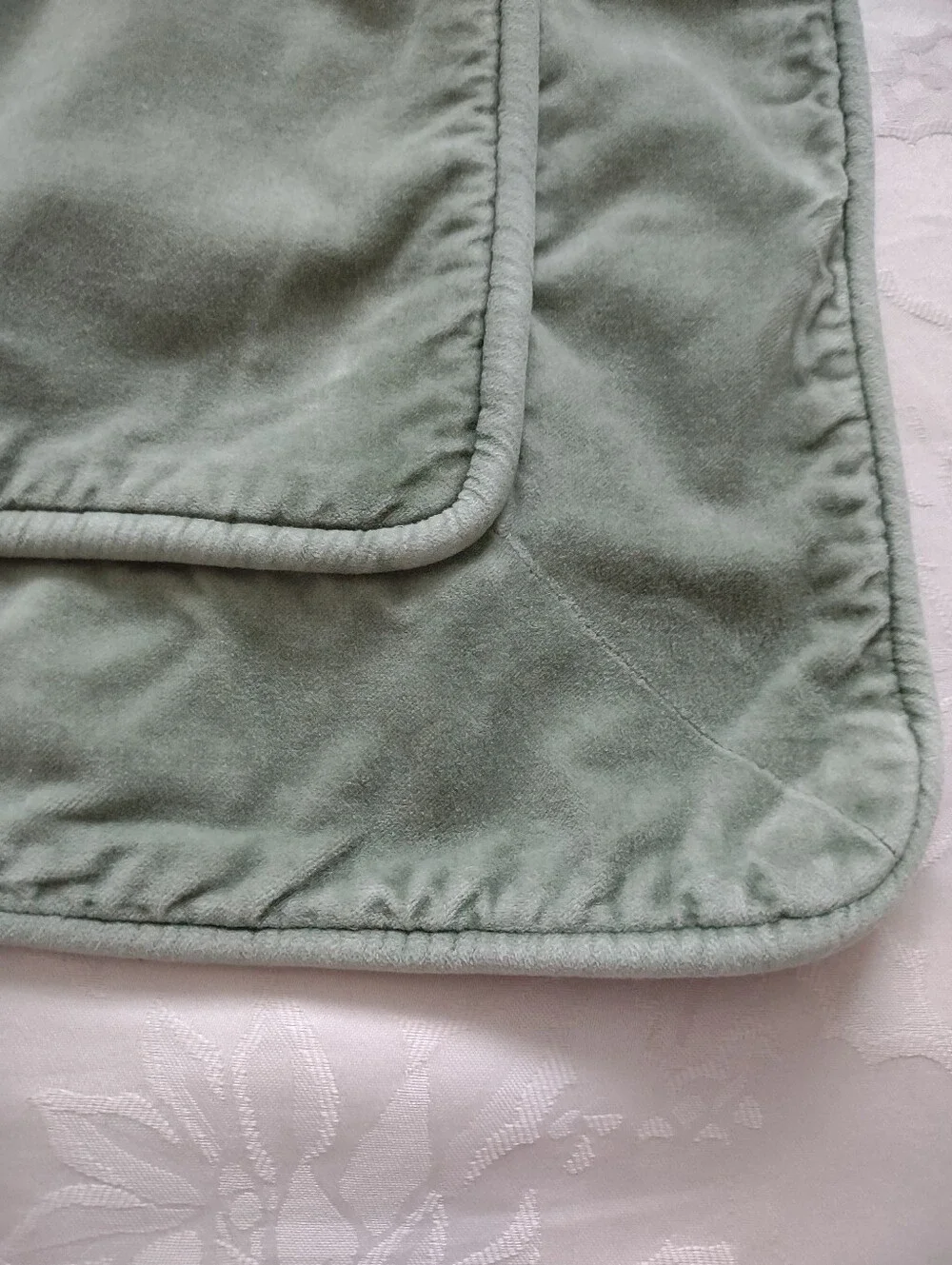 Velvet Pillow Shams With Flange